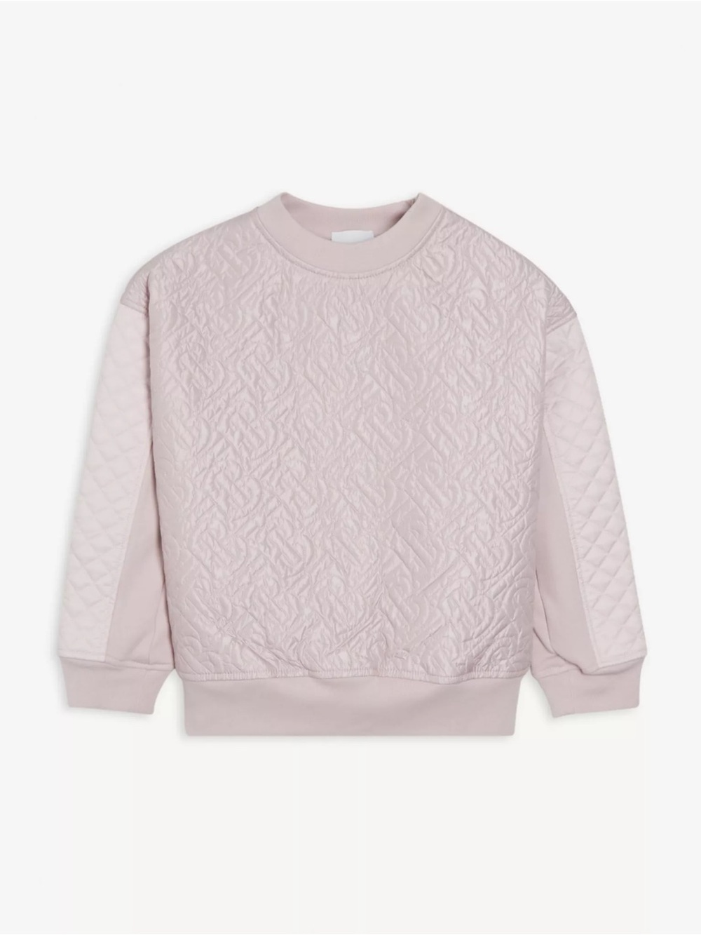 Burberry Timothie logo-quilted cotton sweatshirt